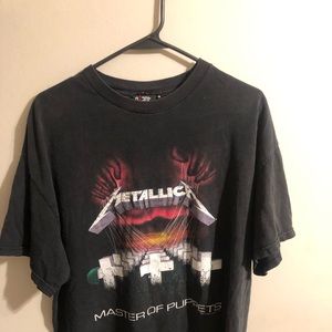 Metallica master of puppets t shirt